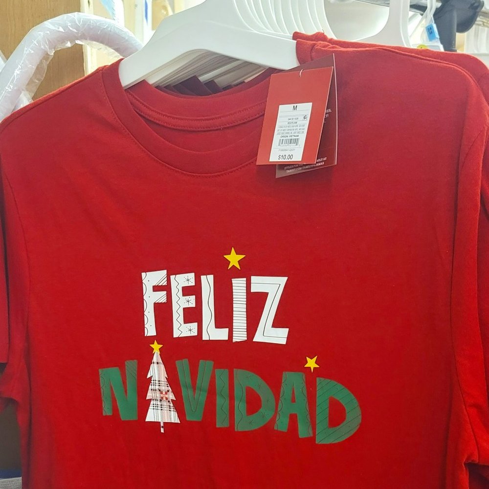 feliz navidad shirt